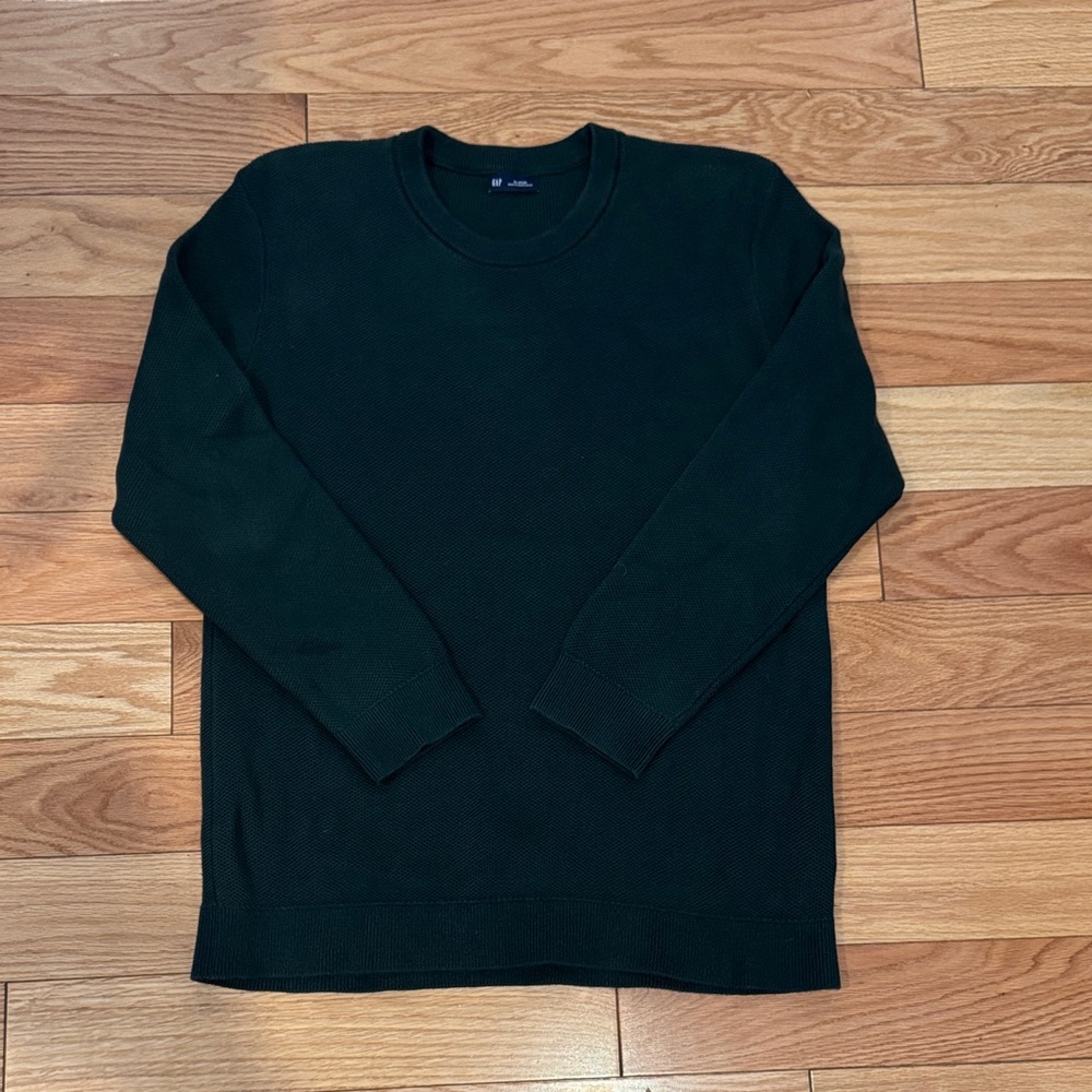 Men’s Gap Dark Green Thermal Sweater